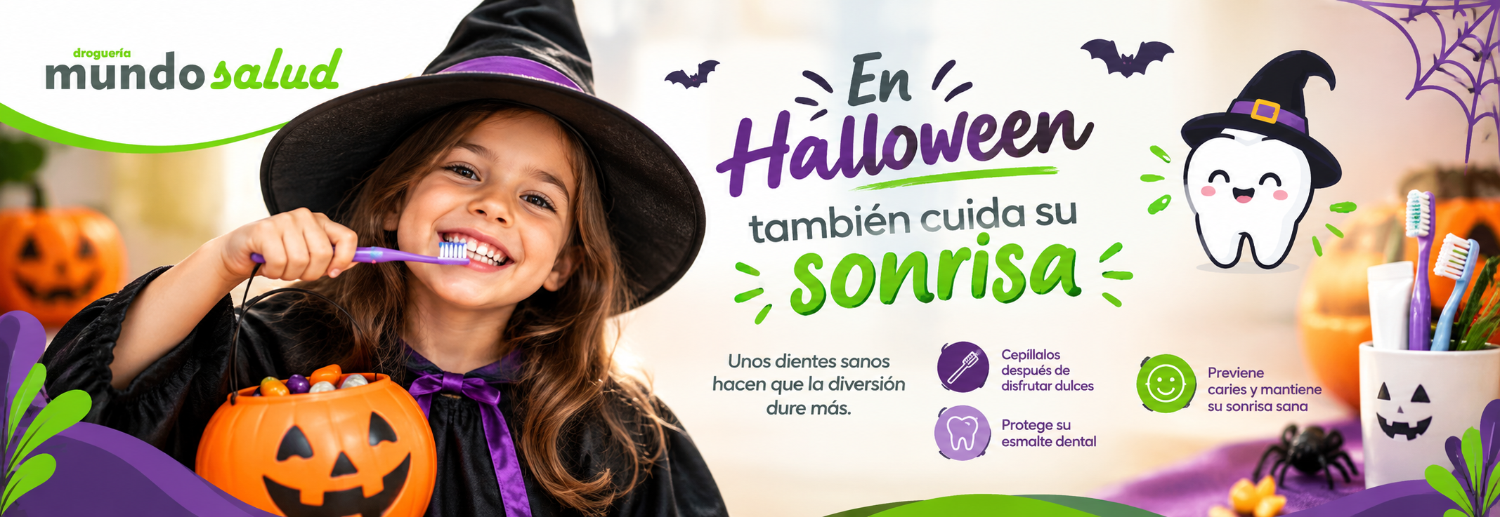 sonrisas mágicas en halloween